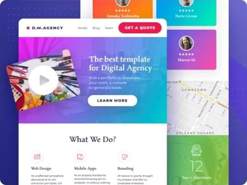 Sites vitrines