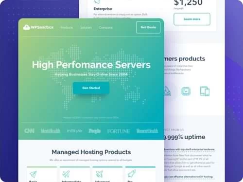 Sites vitrines