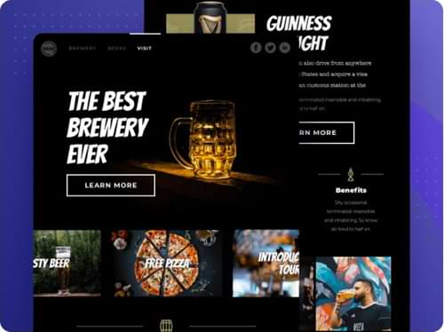 Sites vitrines
