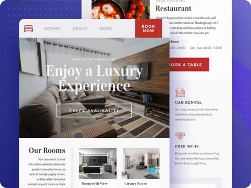 Sites vitrines